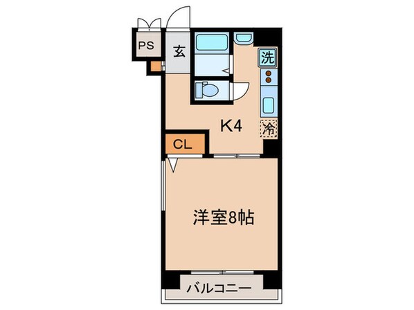 プロスペクト河原町五条の物件間取画像